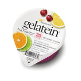 Gelatein Medtrition Fruit Punch emballage sûr prêt à l'emploi, idéal pour les régimes liquides clairs.