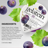 Gelatein sans sucre, texture adaptée pour liquides clairs et facile à consommer.