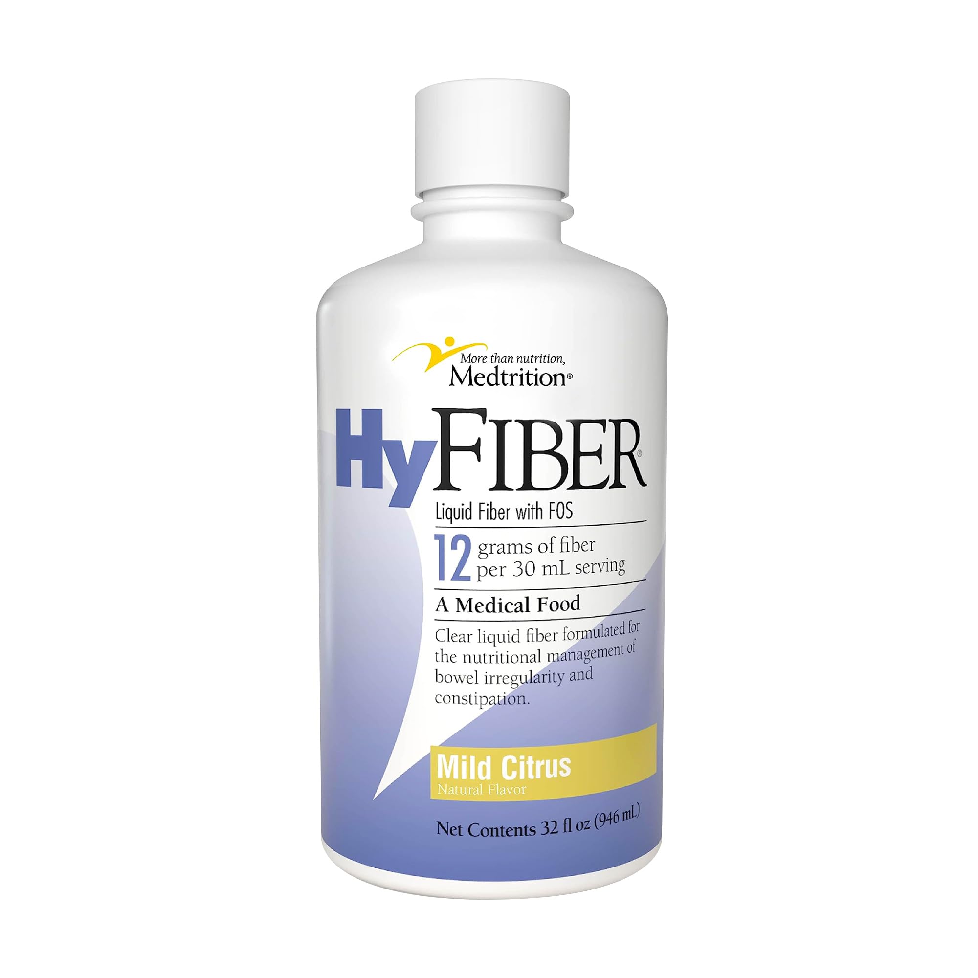Medtrition HyFiber Bouteille prête à l’emploi pour régularité quotidienne.