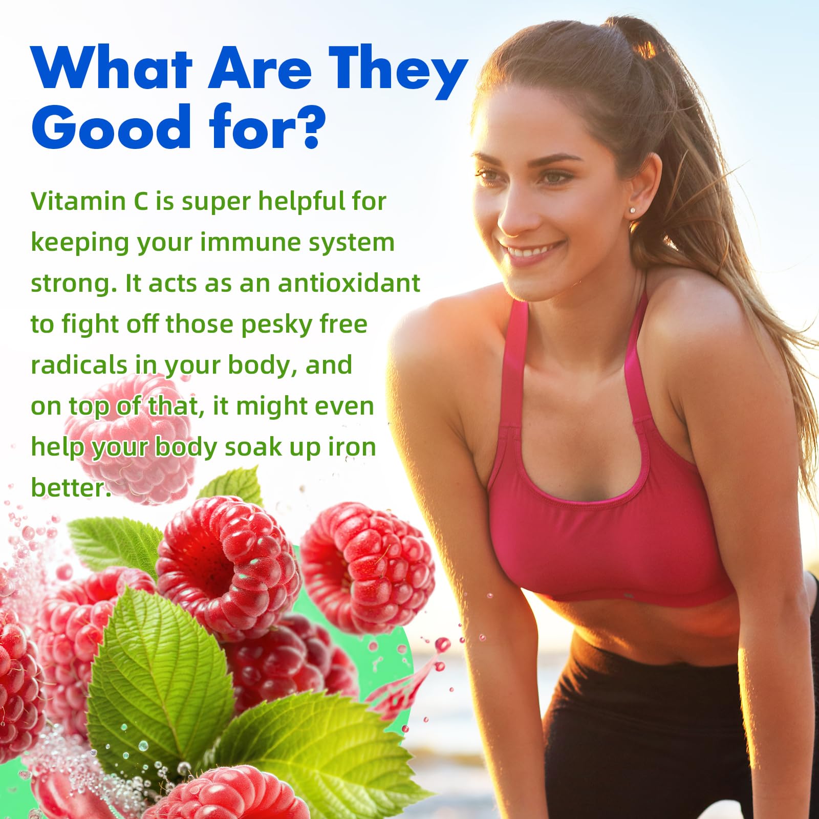 Gommes MEENCCD vitamine C sans sucre – plaisir quotidien sans culpabilité.