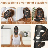 MEFELE Cln masque lumière portable, usage nomade pratique en voyage.