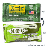 MEG Gomme Menthe: absorption rapide et énergie immédiate.