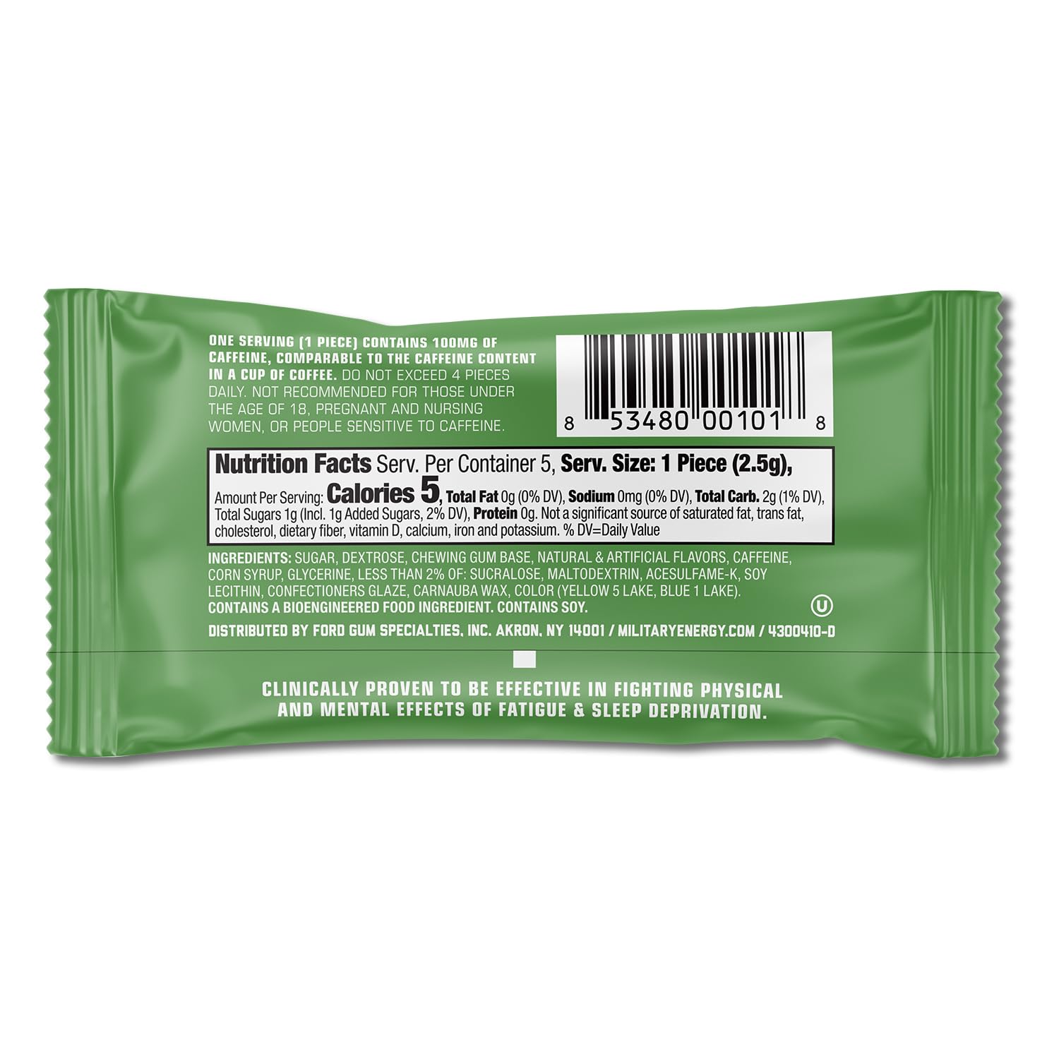MEG Design militaire sur l'emballage, image robuste et fiable.