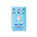 Megababe Bidet Bar - mousse douce pour nettoyage externe sans perturber le pH.