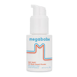 Megababe Poudre absorbante avec pompe pour le buste et zones sensibles.