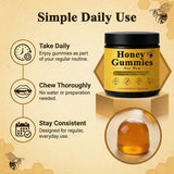 Megacephalus Gommes au miel – dosage quotidien simple dans votre rituel.