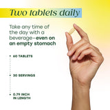 MegaFood Advanced Multivitamin pour homme 55+, Folates méthyles – soutien nutritionnel pour l’atteinte des objectifs.