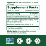 MegaFood B12 vitamine méthylée – capsules pour énergie et vitalité