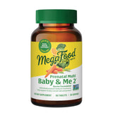 MegaFood Baby Me 2 : bouteille de comprimés pratique pour la grossesse.
