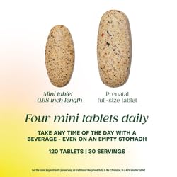 MegaFood Baby & Me 2 – fer fermenté bisglycinate pour meilleure tolérance digestive.