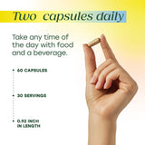 MegaFood capsules végan sans gluten, mode de vie sain et sans allergènes.