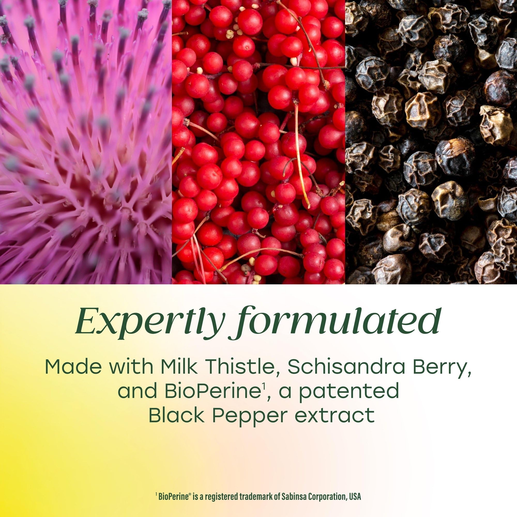MegaFood Turmeric Curcumin Bioperine: étiquette affichant 300 mg par portion.