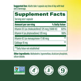 MegaFood D3 et K2 – capsules associées pour soutenir les os