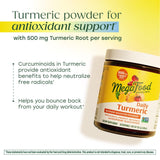 Poudre de Curcuma MegaFood – Parfaite dans une boisson matinale.