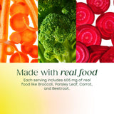 MegaFood étiquette nutritionnelle – informations claires sans allergènes