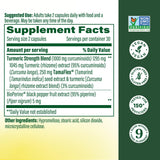 Capsules MegaFood Curcuminoïdes, forme pratique pour un apport quotidien.