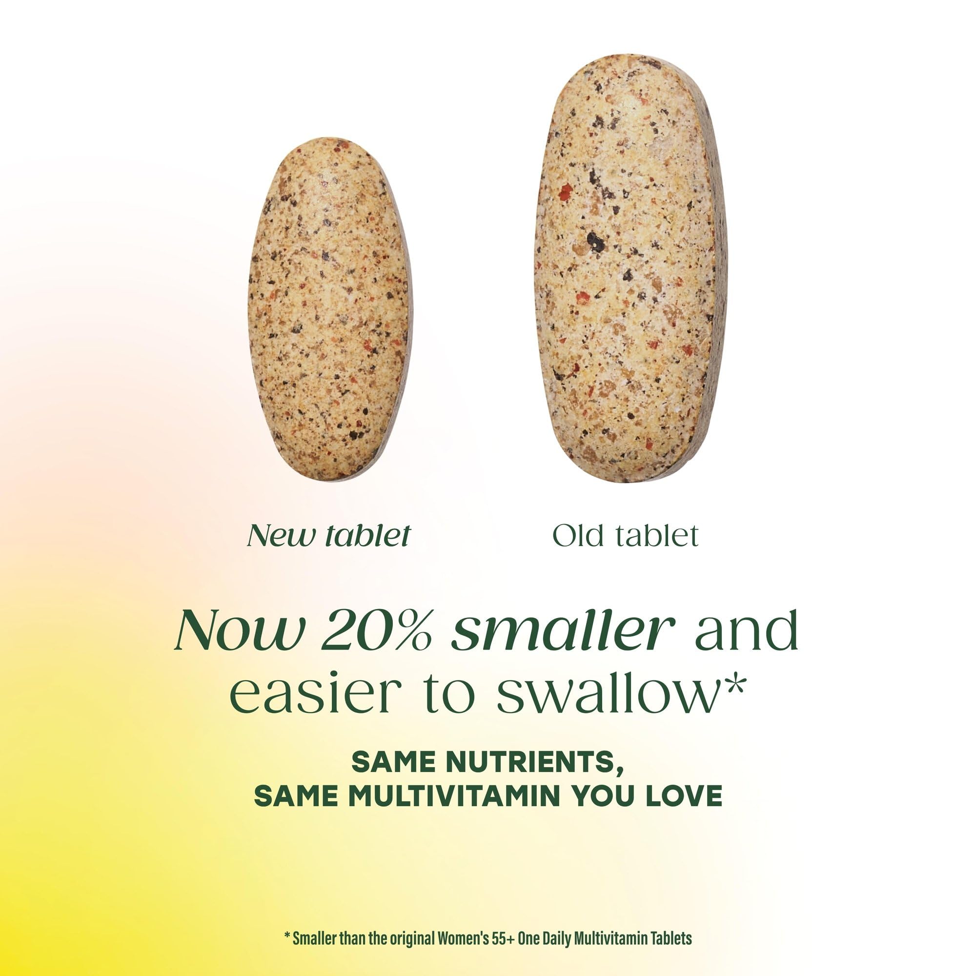 Ingrédients réels: oranges, brocolis, myrtilles et carottes dans MegaFood.