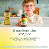MegaFood Kids Daily Multivitamin – capsules végétariennes pour enfants actifs