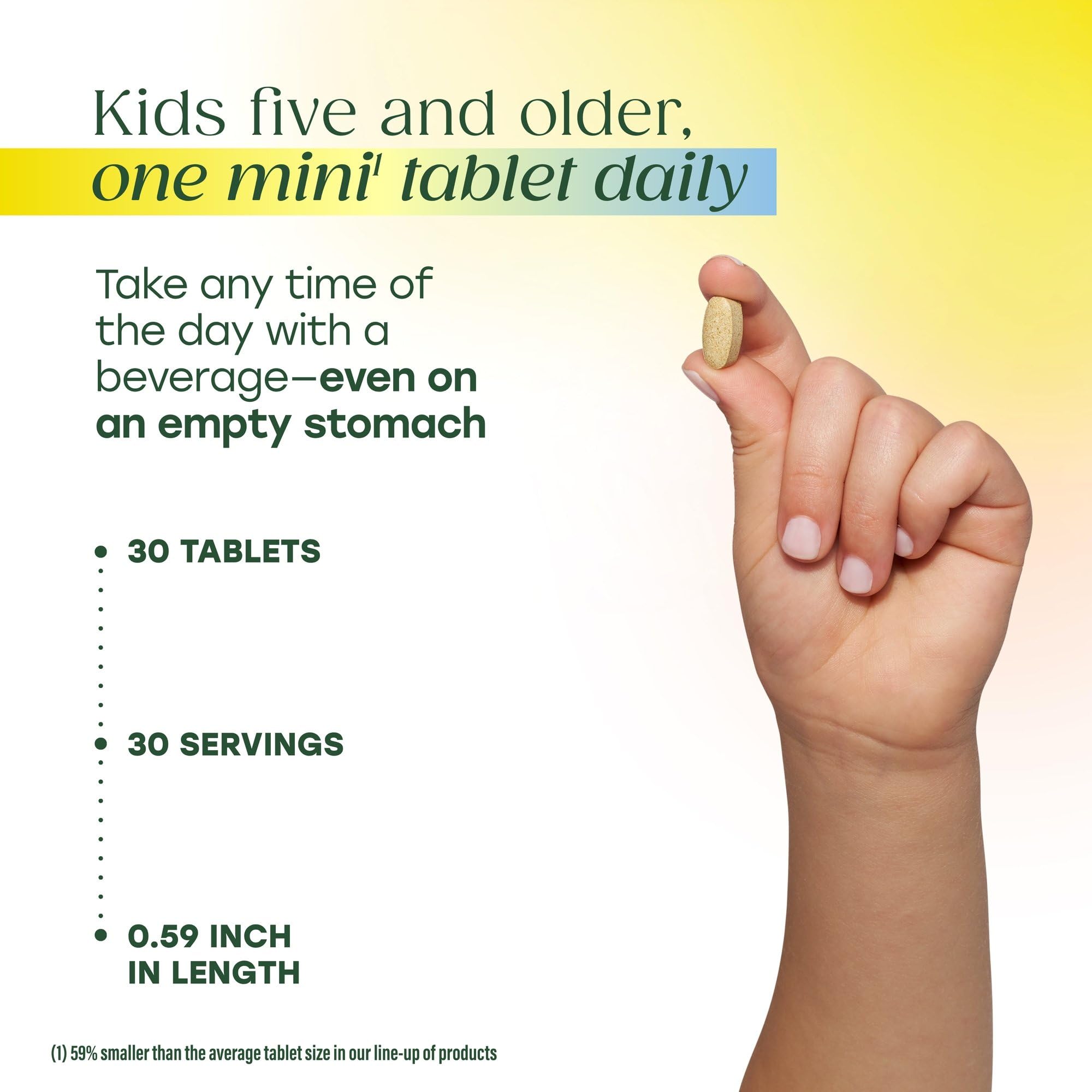 MegaFood Kids Daily Multivitamin – ingrédients végétaux pour une nutrition quotidienne