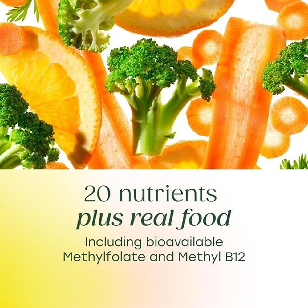 MegaFood Multi Femmes 55+ - brocoli: ingrédients d'origine naturelle