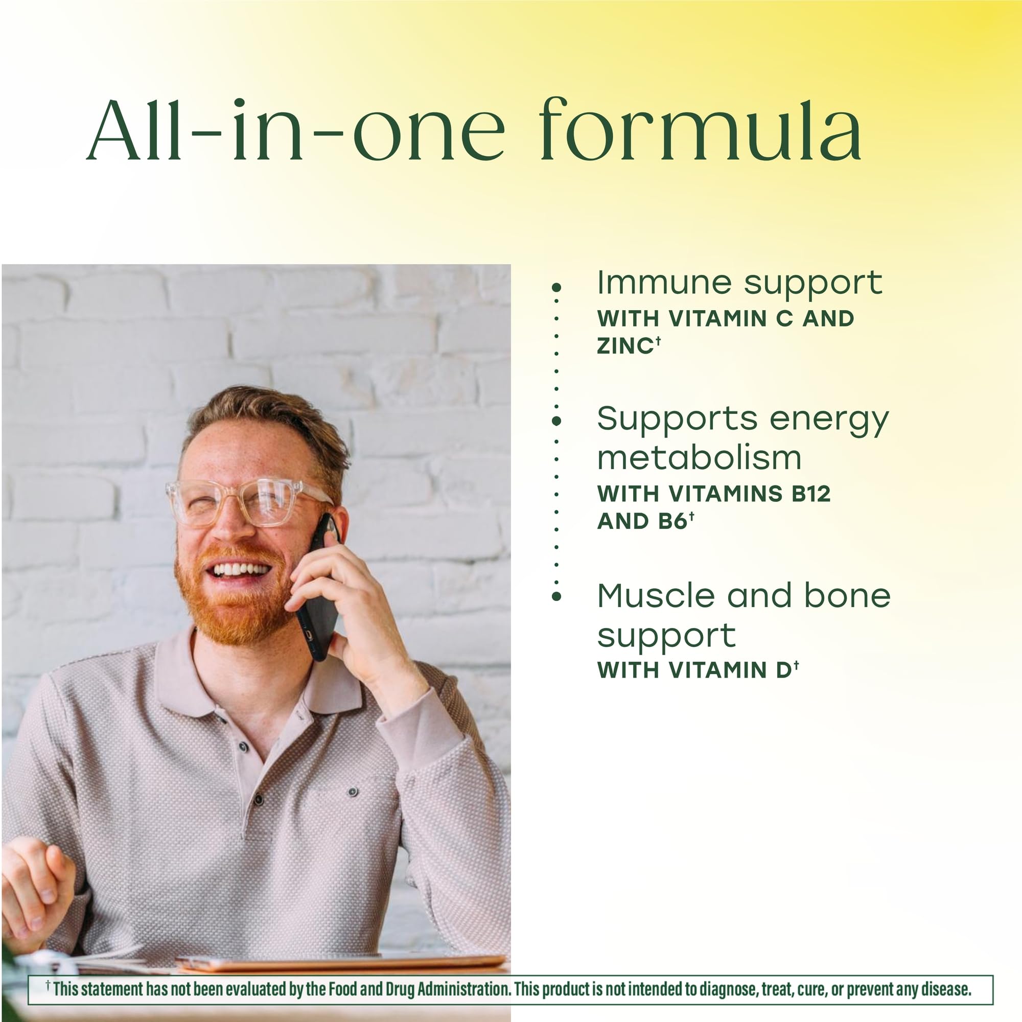 MegaFood Multivitamine Homme 40+ – tablettes pratiques pour l’usage quotidien.