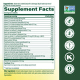 MegaFood Multivitamine Avancée — Tablettes pour une prise quotidienne pratique.