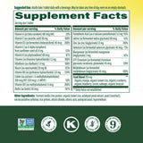 MegaFood Multivitamine Homme55+ – Comprimés jour faciles à prendre pour soutenir l’énergie naturelle.