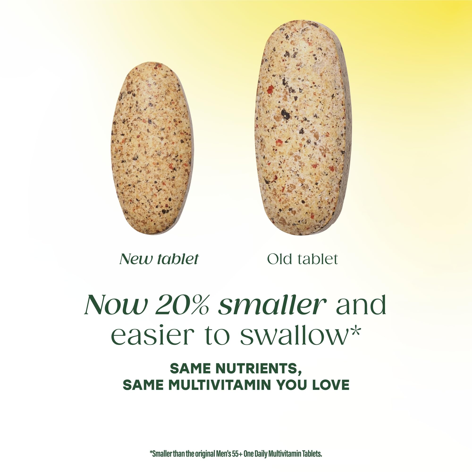 MegaFood Multivitamine Homme55+ – Visuel Real Food avec oranges, brocoli et carottes.
