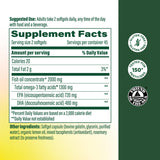 MegaFood Omega-3: gélules faciles à avaler pour le soutien quotidien