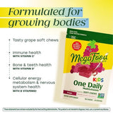 MegaFood One Daily Enfants – dose quotidienne pratique en gomme pour les journées actives