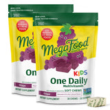 MegaFood One Daily Enfants – gommes en bouteille, pratique pour la routine quotidienne