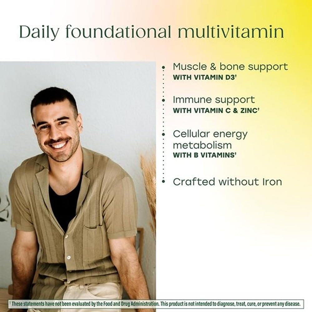 MegaFood One Daily Sans Fer – dosage unique: prise quotidienne simple et flexible