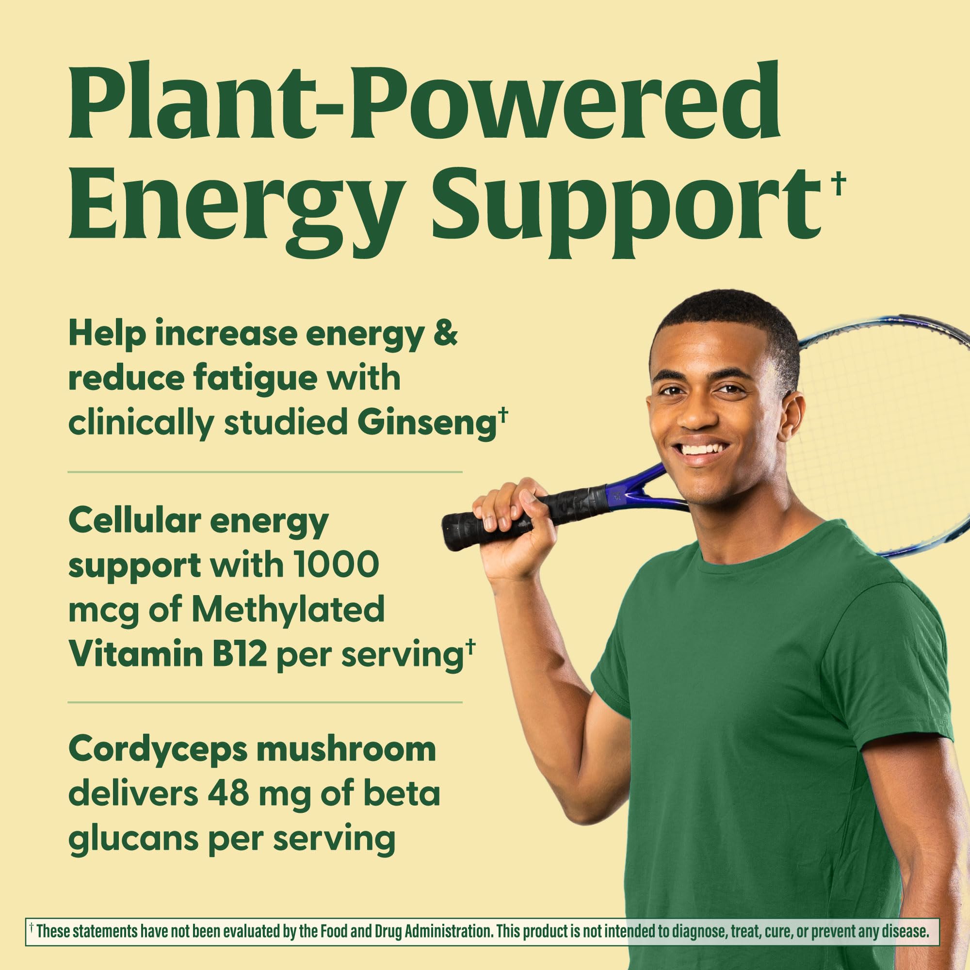 MegaFood Panax ginseng – capsule adaptogène pour énergie mentale et physique