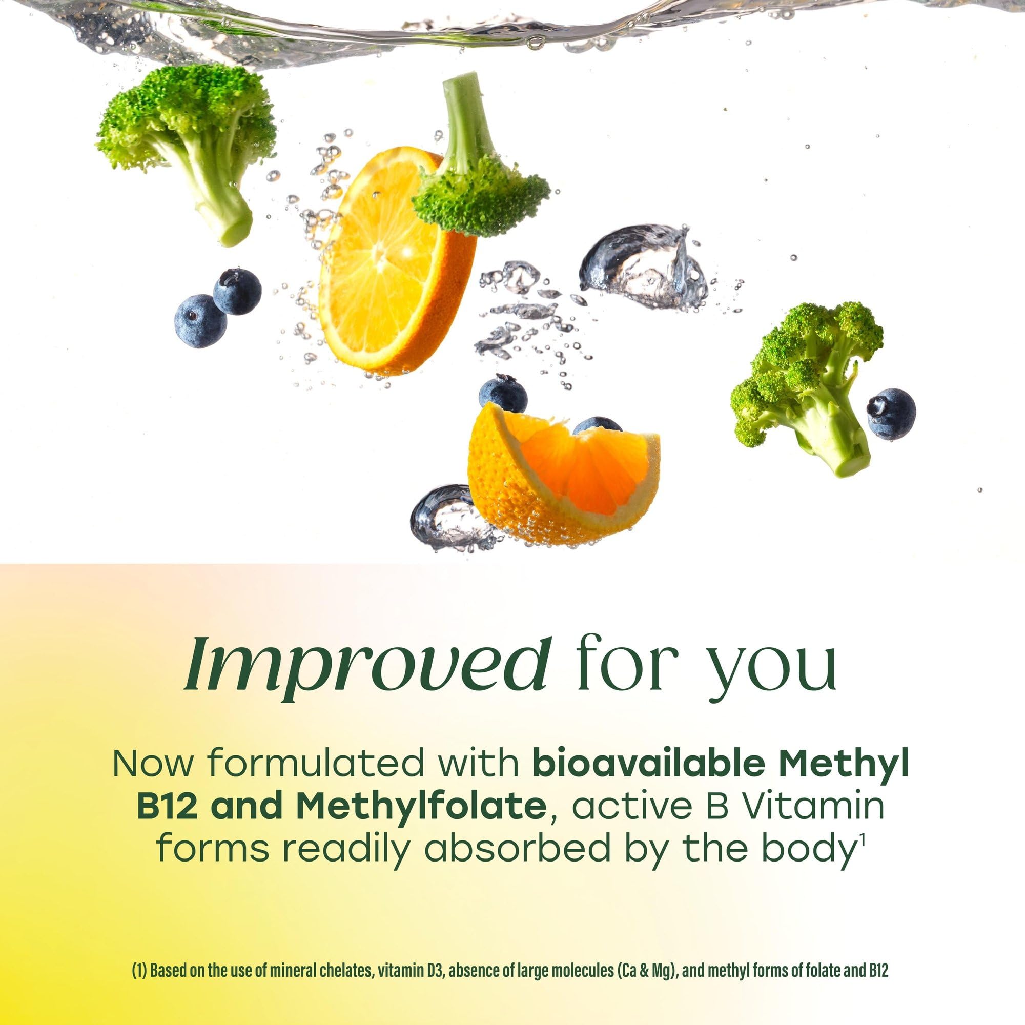 Une tablette MegaFood par jour, prise facile à tout moment.