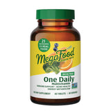 MegaFood One Daily sans fer: bouteille de 60 comprimés prête pour l'immunité.