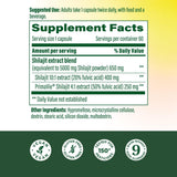 MegaFood Shilajit capsules de 60 prêt à l’emploi dans la routine.