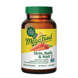 MegaFood Skin, Nails & Hair 2 : bouteille de comprimés prête à l’emploi quotidien
