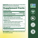 MegaFood Turmeric et Bioperine: image montrant l’absorption améliorée.