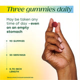 MegaFood Whole Body 55+ Gummies: emballage végétarien et sans allergènes majeurs.