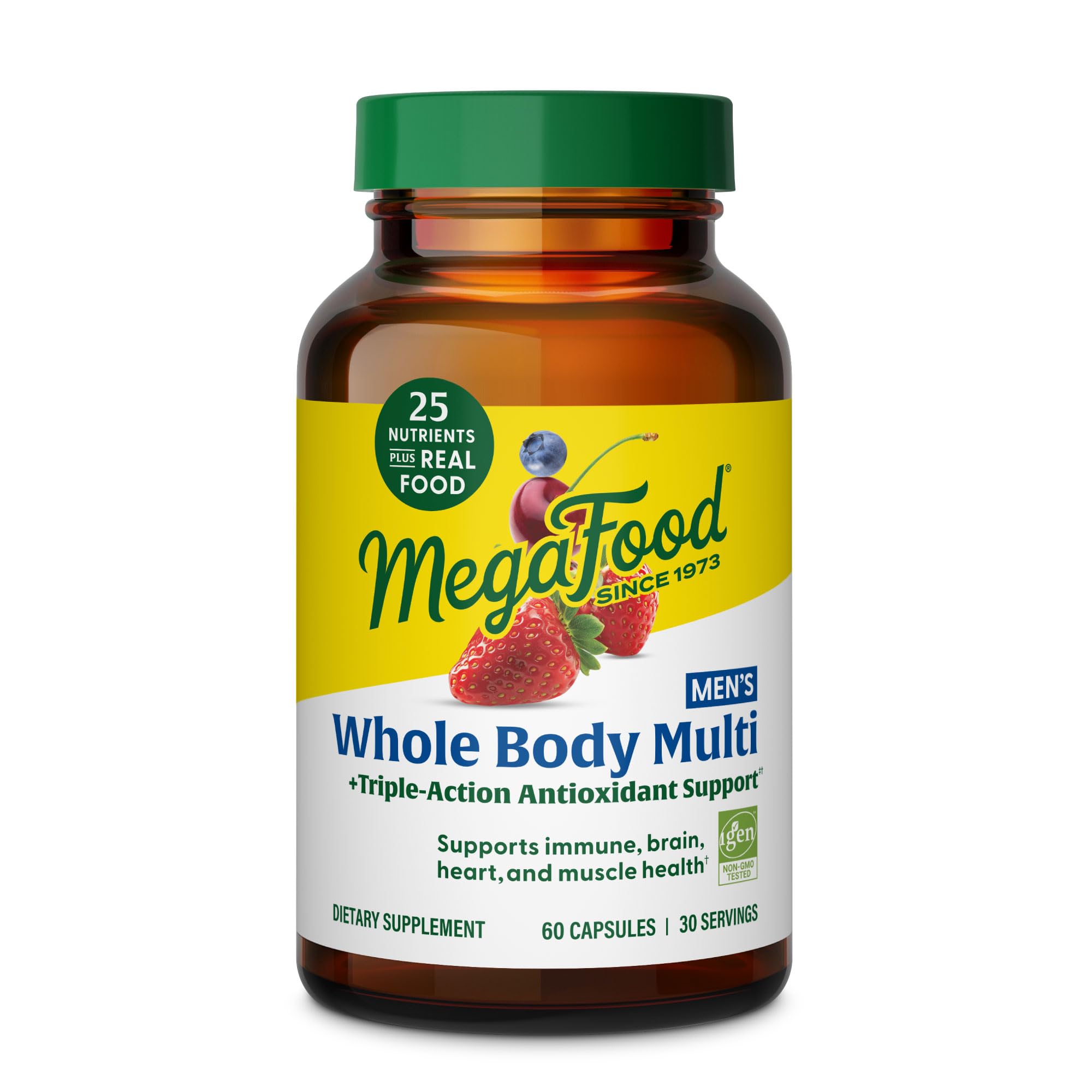 Megafood MegaFood Whole Body pour Hommes – Multivitamines avec CoQ10, D3/K2, Ma ...