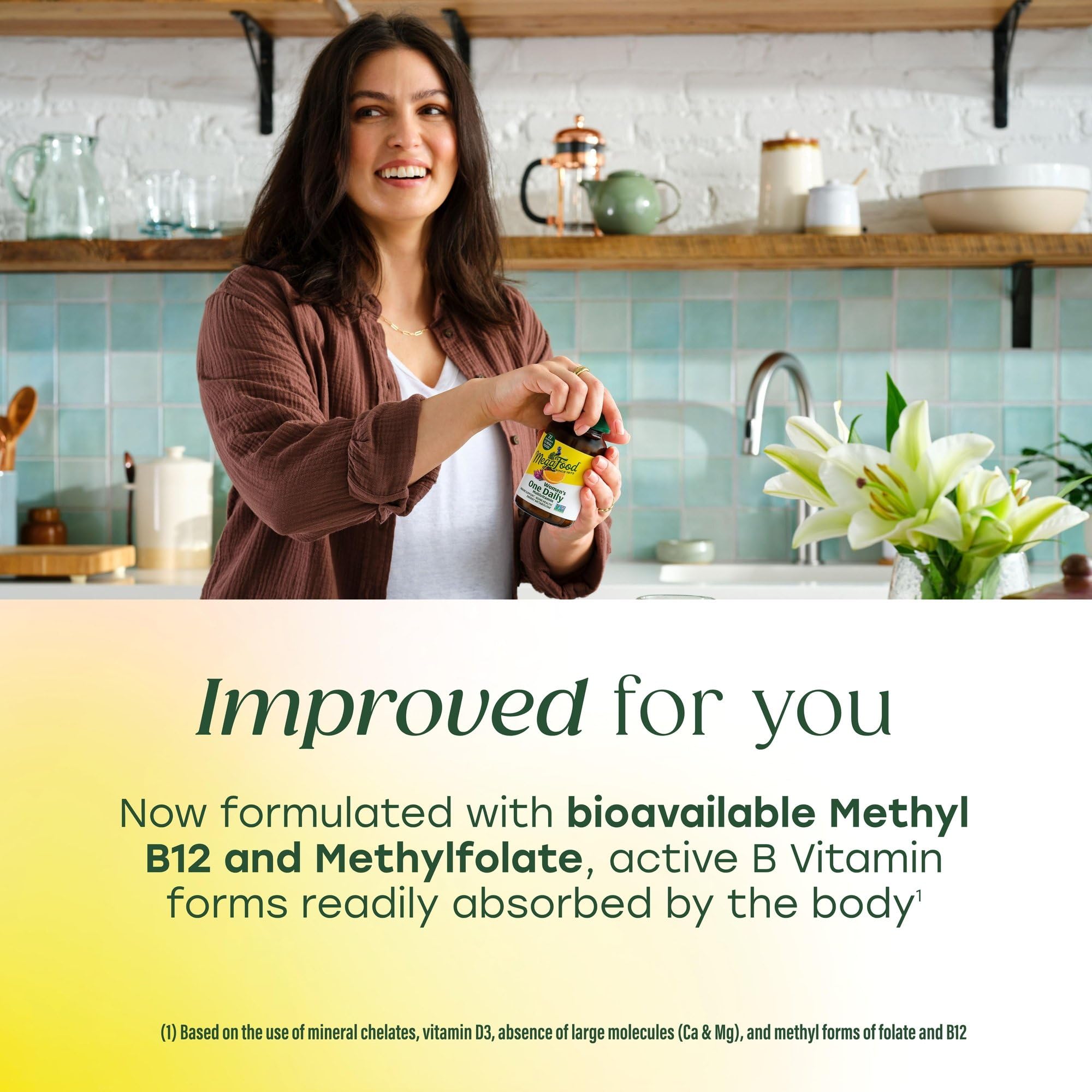 MegaFood Fer Inclus, soutien nutritionnel quotidien.