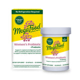 MegaFood Probiotique Femmes – bouteille et gélules, soutien digestif potentiel et équilibre vaginal.
