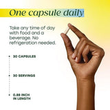 MegaFood Probiotique Femmes – capsule unique simplifiant la routine quotidienne.