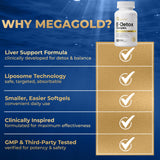 MegaGold flacon compact 60 gélules molles, dose journalière simple et efficace.