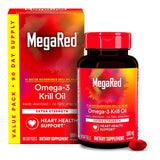 MegaRed huile krill Antarctique sur bouteille, source durable d'oméga-3.