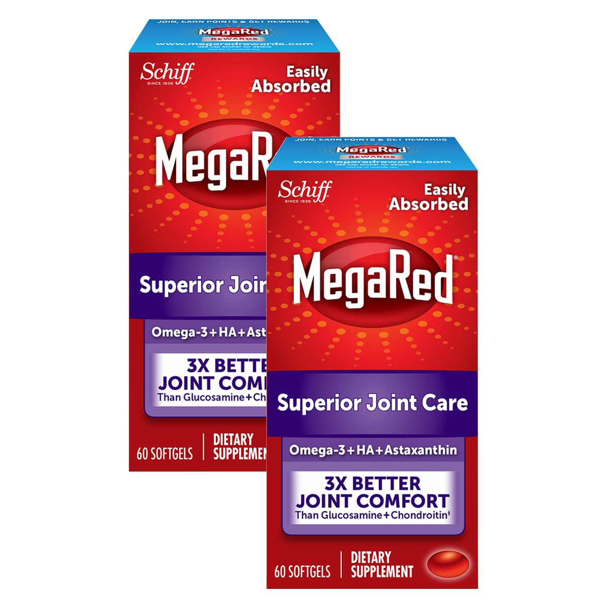 Megared huile-krill articulations - confort accru omega-3