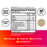 Megared Omega3-Index : flacon en gros plan, augmentation potentielle des oméga-3.