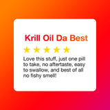 PureTech MegaRed krill, huile plus pure pour absorption potentielle.