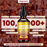 MEGNETA Candida Cleanse – emballage-durable: emballage clair et pratique.