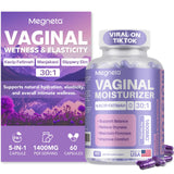 Megneta hydratant vaginal — capsules en boîte pour un confort durable.
